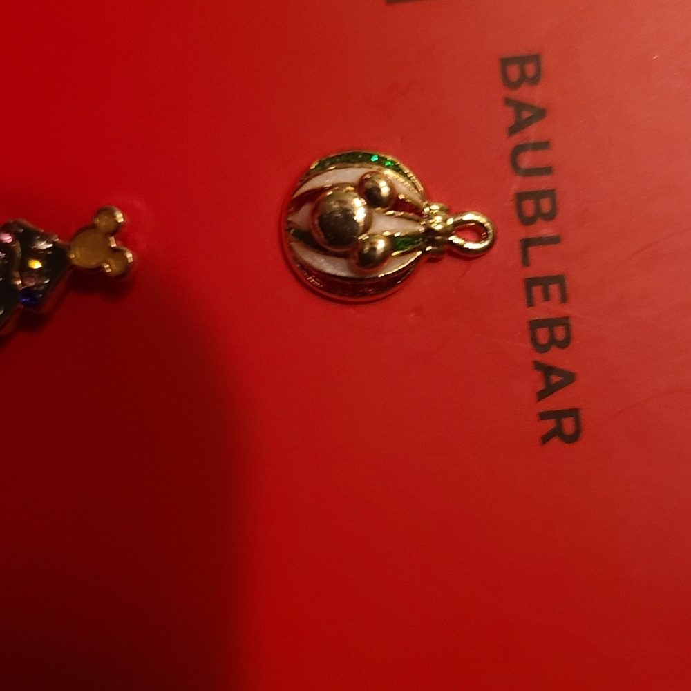 Disney BaubleBar Holiday 3 Pair Of Christmas Earrings Set - Picture 7 of 11